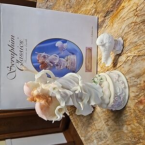 Seraphim Classics Heaven On Earth By Roman -The Angel Of Faith-#84406 New In Box